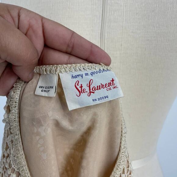 Vintage Saint Laurent Lace Blouse - Picture 5 of 6